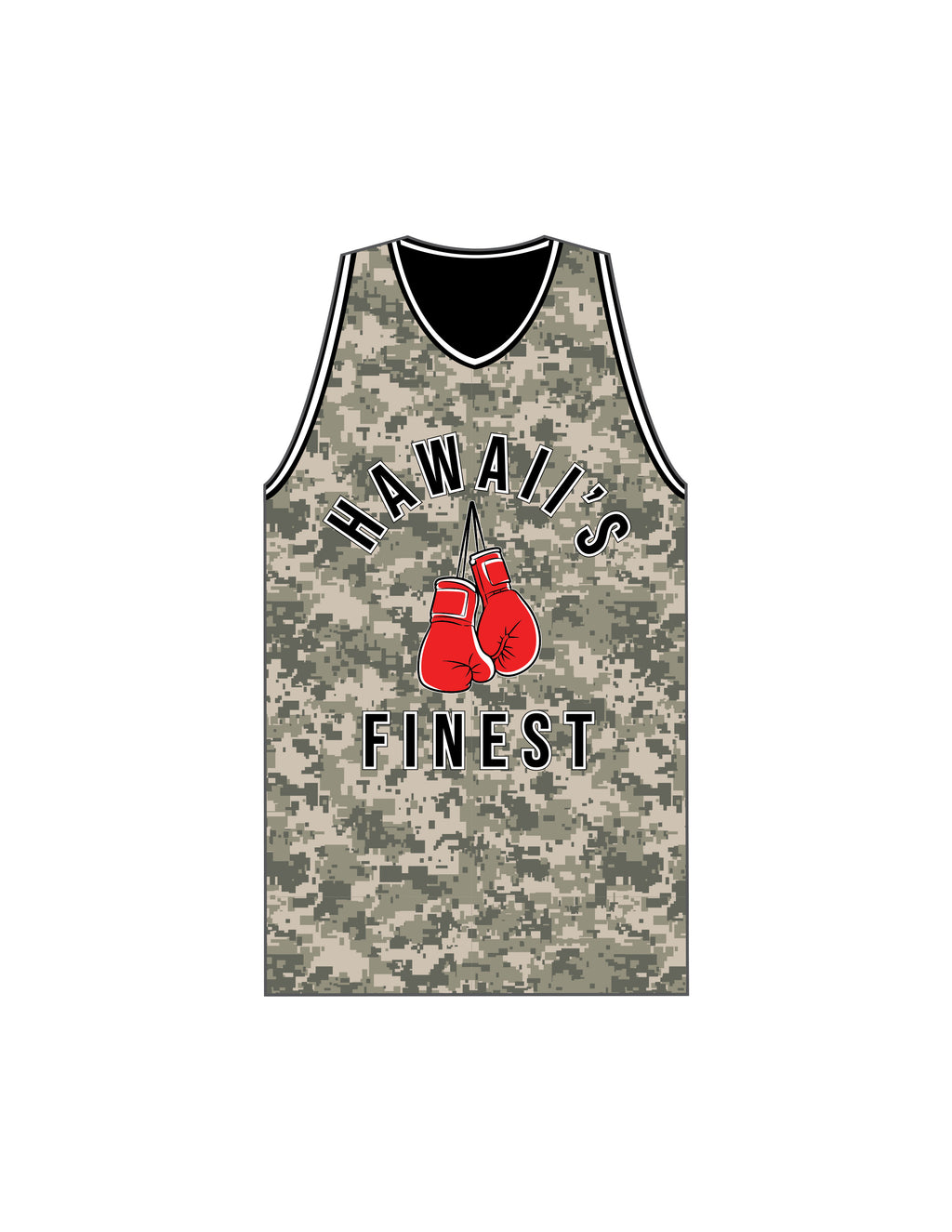 Hawaii VS Anybody Tank Jersey in Camo (PRE-ORDER)