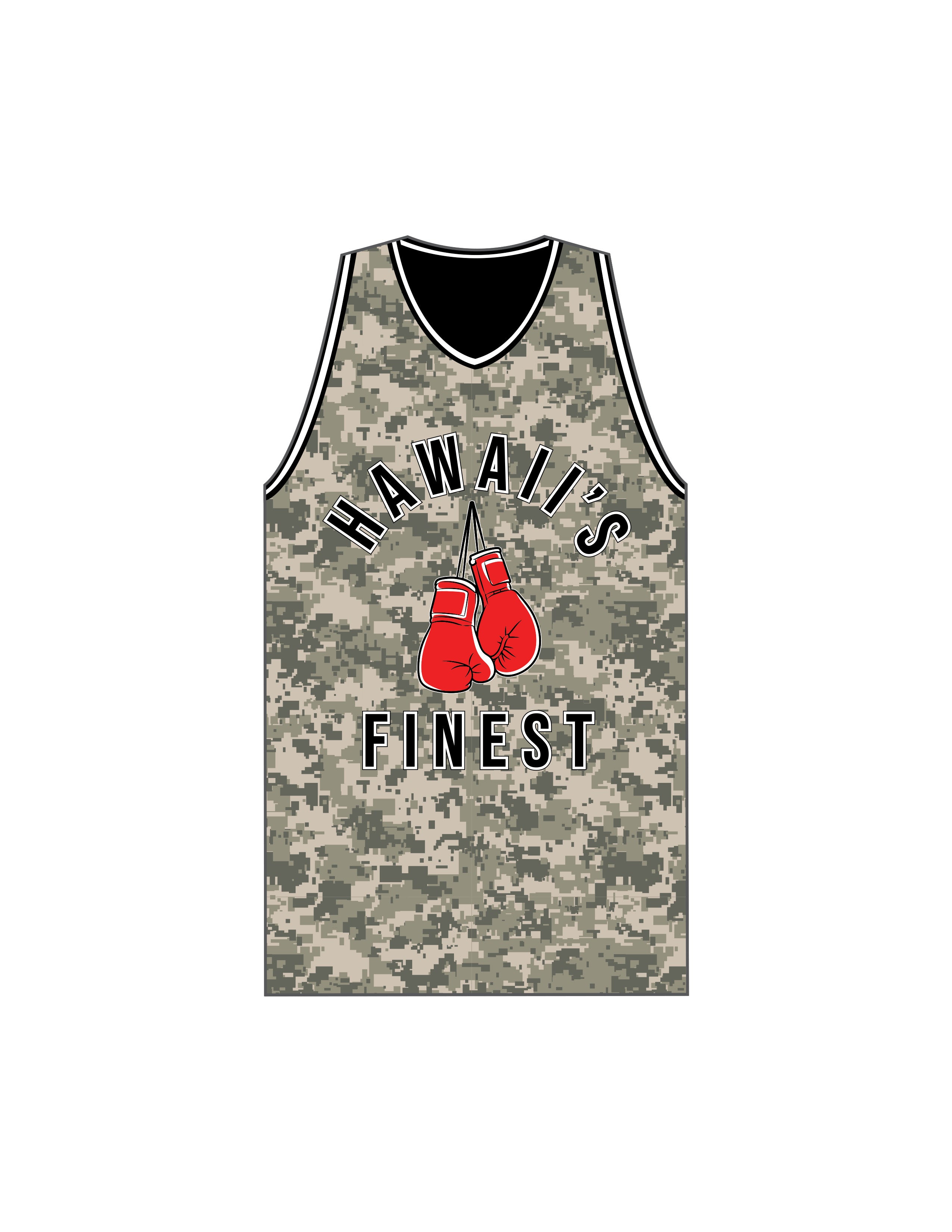 Hawaii VS Anybody Tank Jersey in Camo (PRE-ORDER)