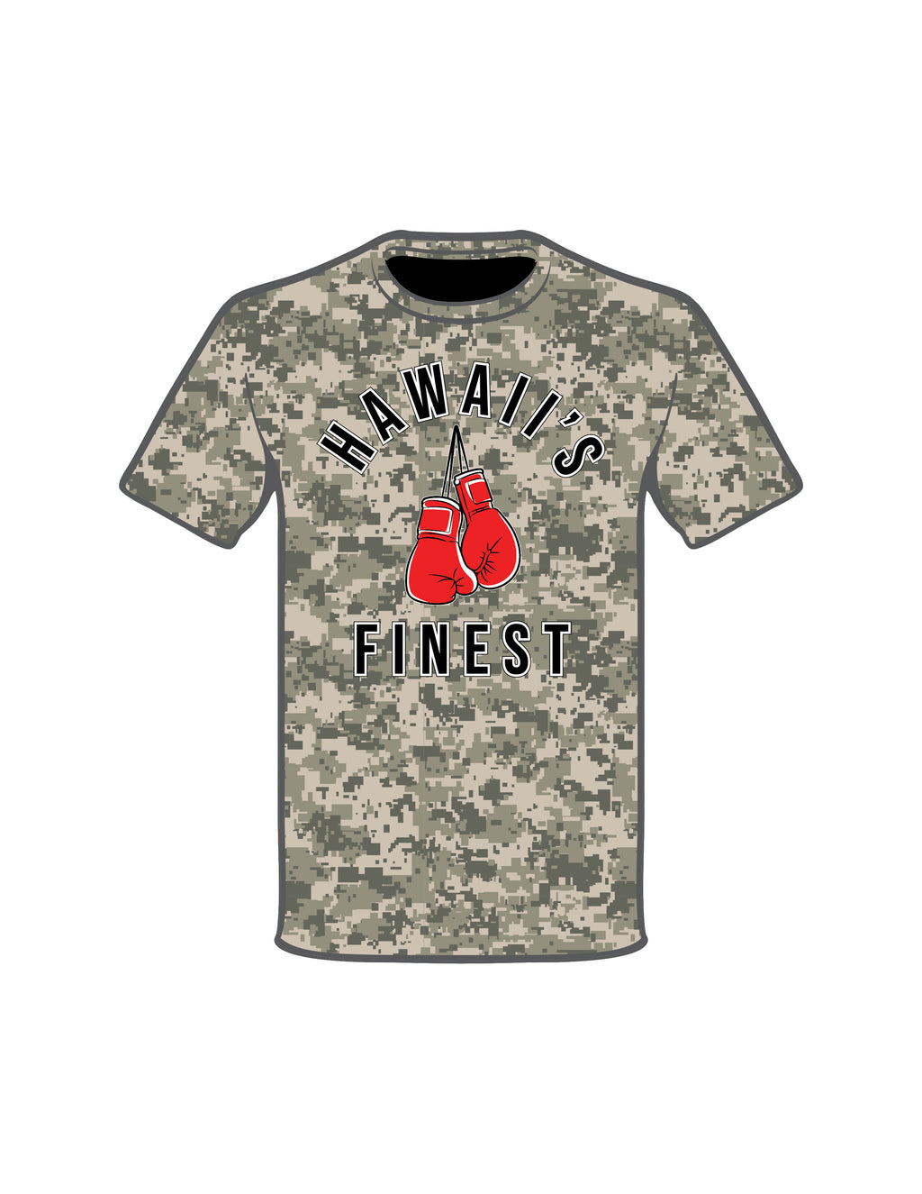Hawaii VS Anybody T-Shirt in Camo (PRE-ORDER)