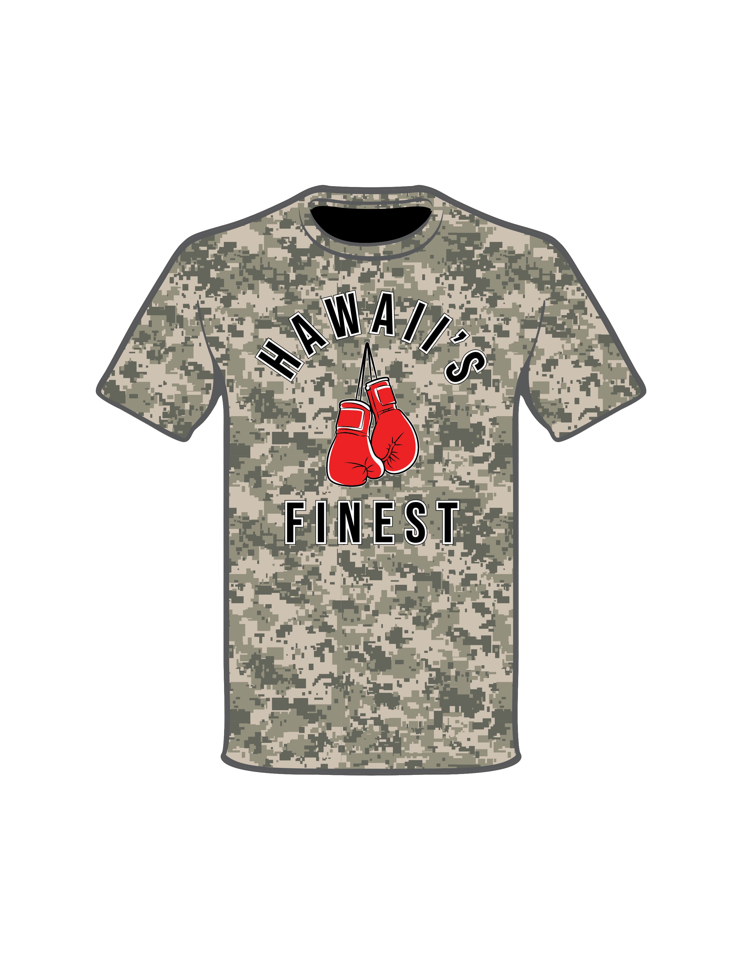 Hawaii VS Anybody T-Shirt in Camo (PRE-ORDER)